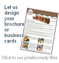 Sample Brochure designed by We Have a Site